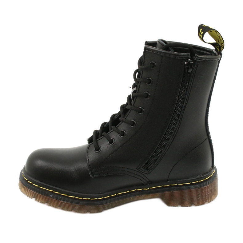 Bottes noires Mckey GL429 BK le noir 1