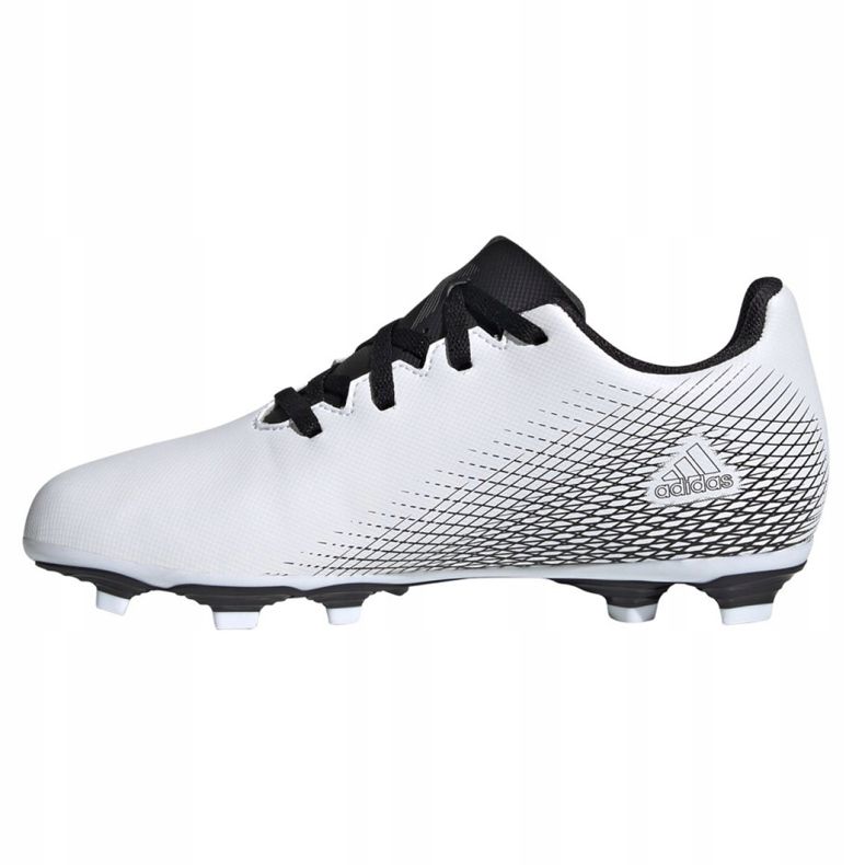 Chaussures de foot Adidas X GHOSTED.4 FxG Jr FW6798 multicolore blanche 2