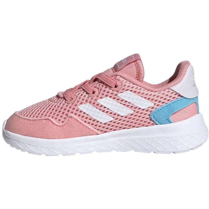 Chaussures Adidas Archivo Jr EG3980 le noir rose 2