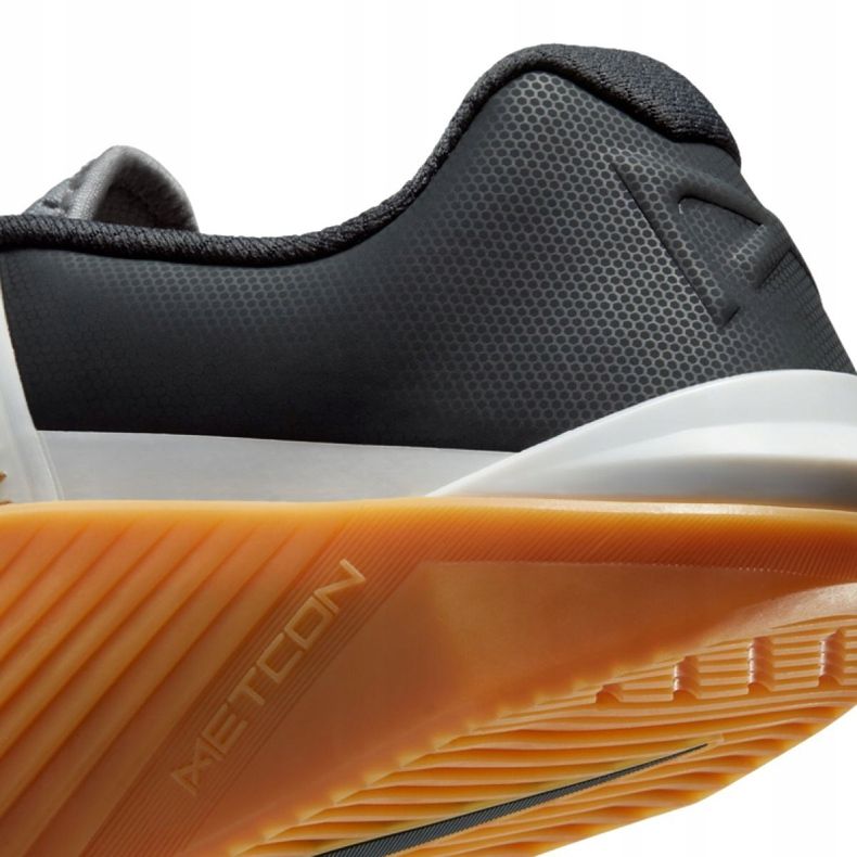 Chaussure d'entraînement Nike Metcon 6 M CK9388-009 blanche le noir gris 2