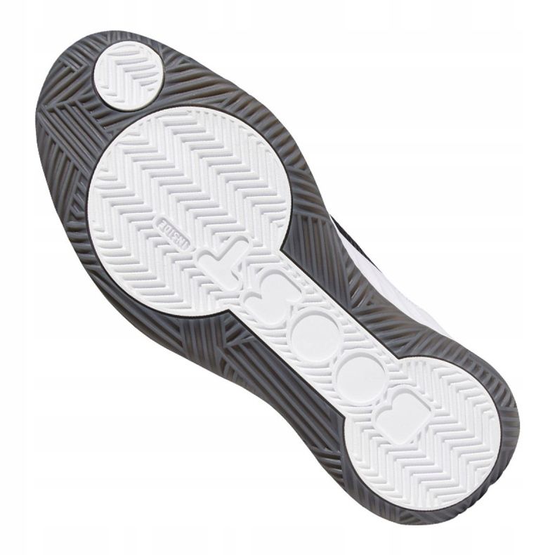 Chaussure de basket-ball Adidas Pro Boost Low M FW9497 blanc, blanc, noir le noir 2