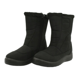 Evento Bottes de neige imperméables pour femmes 9SN26-1468 le noir 2 Evento Bottes de neige imperméables pour femmes 9SN26-1468 le noir 2