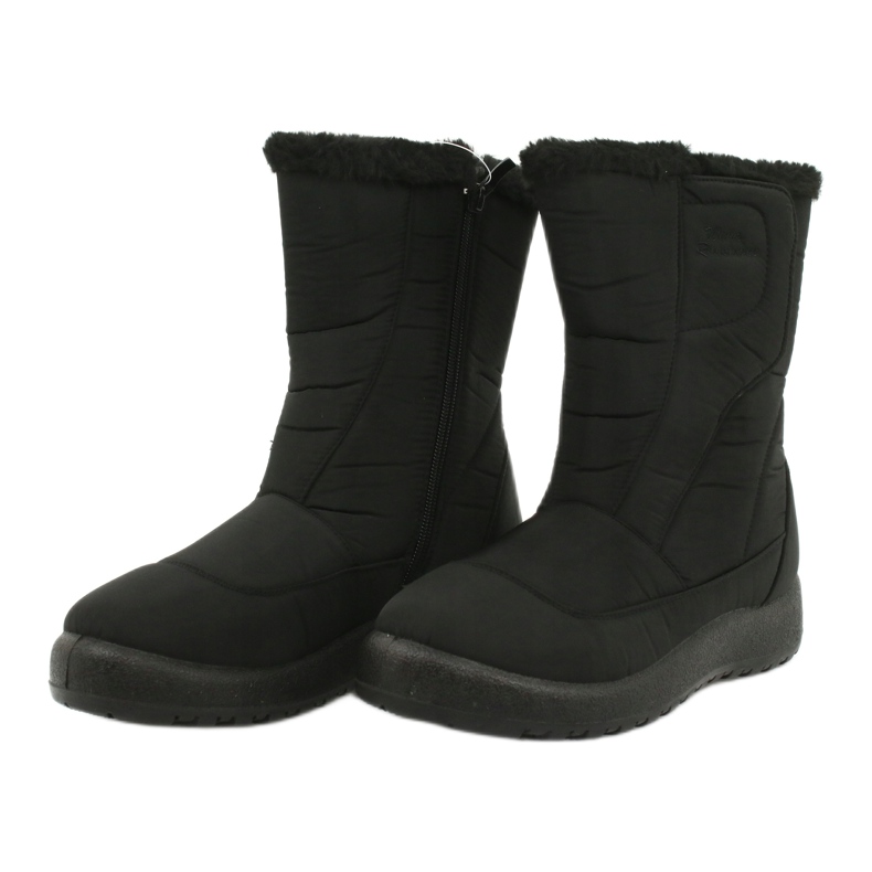 Evento Bottes de neige imperméables pour femmes 9SN26-1468 le noir 2