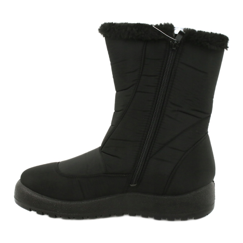 Evento Bottes de neige imperméables pour femmes 9SN26-1468 le noir 1 Evento Bottes de neige imperméables pour femmes 9SN26-1468 le noir 1