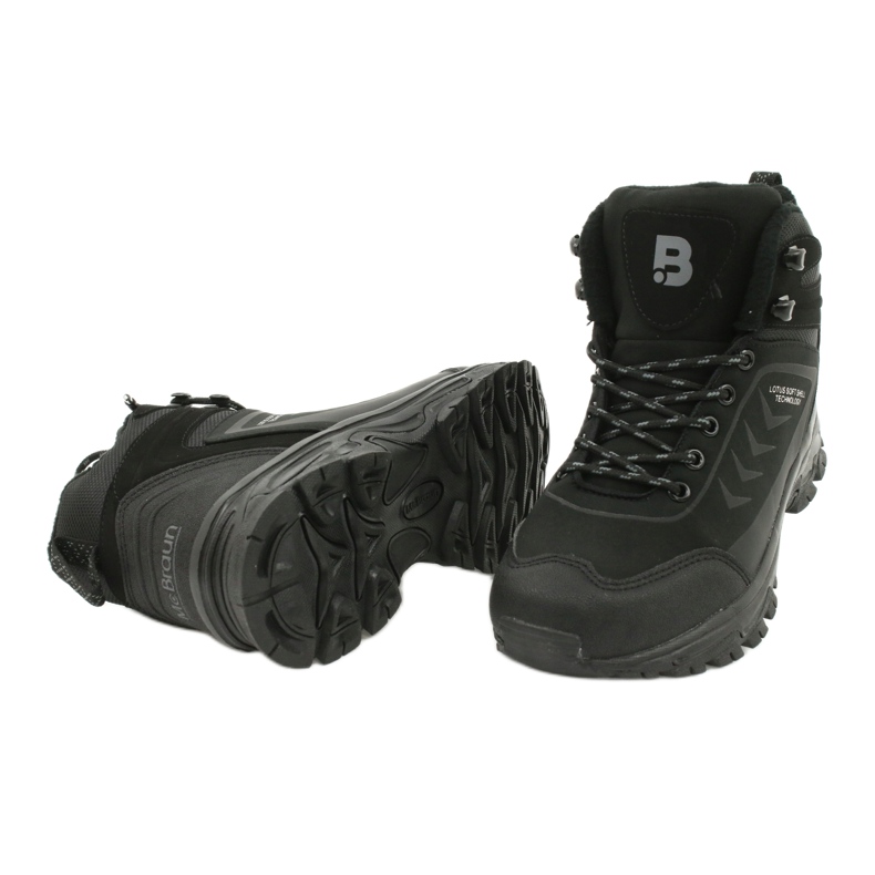 McBraun Softshell haute sport trekking noir 9TR37-1405 3