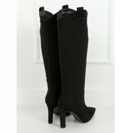 Bottines à talons noires RB72P Noir le noir 2