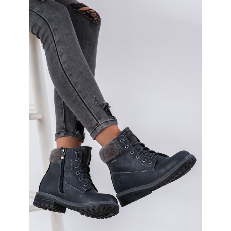 Goodin Trappeurs bleu marine 1 Goodin Trappeurs bleu marine 1