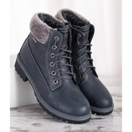 Goodin Trappeurs bleu marine 2 Goodin Trappeurs bleu marine 2