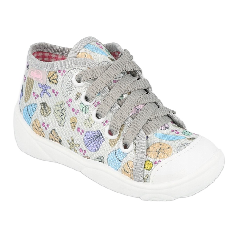 Chaussures enfant Befado 218P061 argent gris multicolore 1