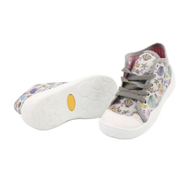 Chaussures enfant Befado 218P061 argent gris multicolore 4