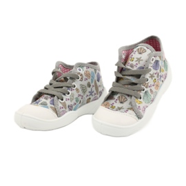Chaussures enfant Befado 218P061 argent gris multicolore 3