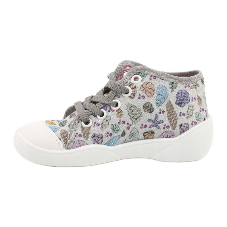 Chaussures enfant Befado 218P061 argent gris multicolore 2