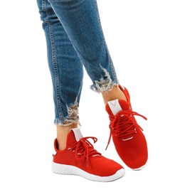 Chaussures de sport F04-7 rouges 1