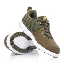 Peak E43861B M 61461-61463 chaussures brun vert 3