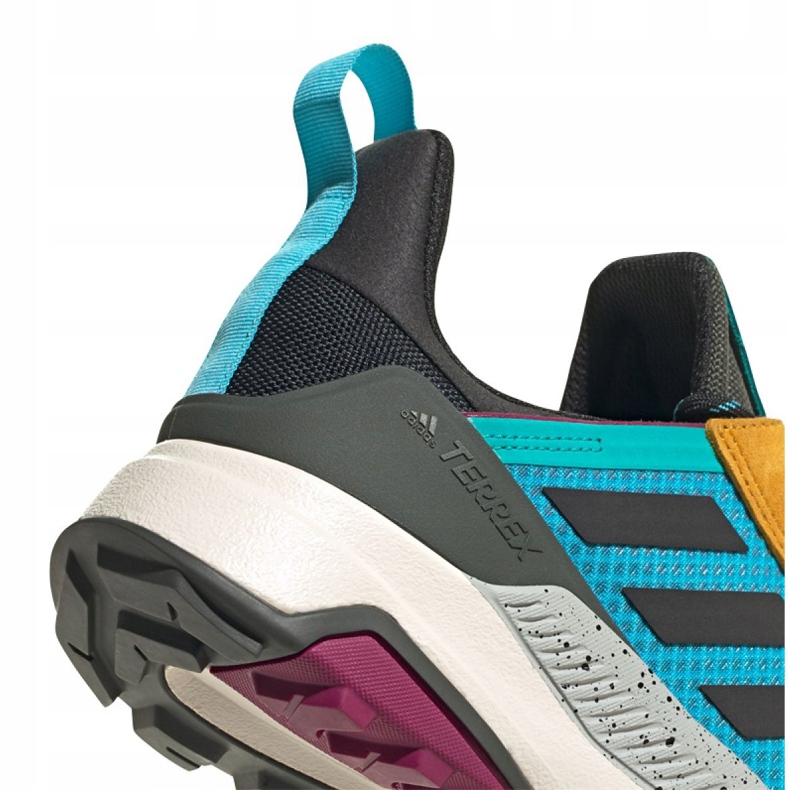 Chaussures Adidas Terrex Trailmaker M FU7240 noir bleu gris vert jaune 2