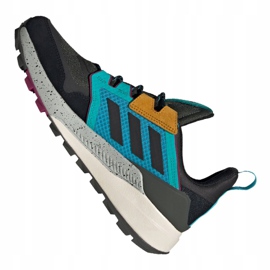 Chaussures Adidas Terrex Trailmaker M FU7240 le noir bleu gris vert jaune 5