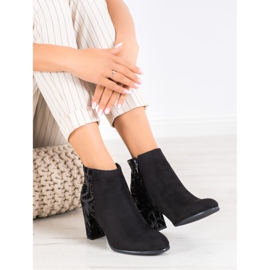 Sergio Leone Bottes chaudes avec un motif noir 1