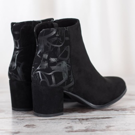 Sergio Leone Bottes chaudes avec un motif le noir 5