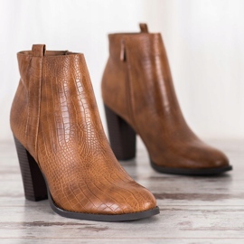 Seastar Bottes en éco-cuir brun 2 Seastar Bottes en éco-cuir brun 2