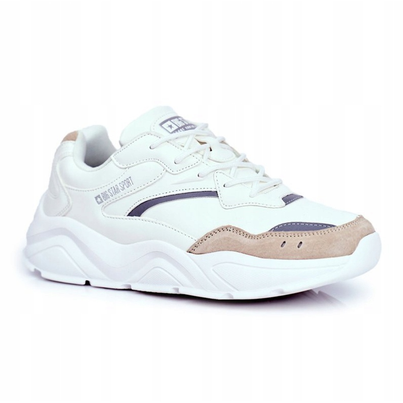 Chaussures de sport pour hommes Big Star Blanc GG174573 1