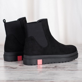 Seastar Bottes sur la plate-forme le noir 1 Seastar Bottes sur la plate-forme le noir 1