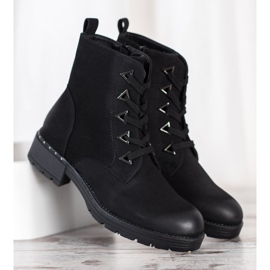 Sergio Leone Bottes à lacets noires 1