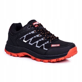 Chaussures de trekking pour hommes Big Star Noir GG174560 le noir orange 1