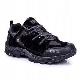 Chaussures de trekking pour hommes Big Star Outdoor Noir GG174282 gris 1