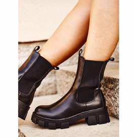 S.Barski Bottes Hautes Femme Genius Noir 1