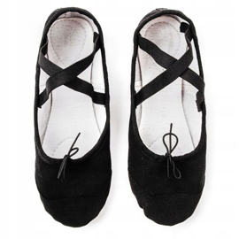 Ballerines Meteor en coton et cuir 54 000 le noir 1