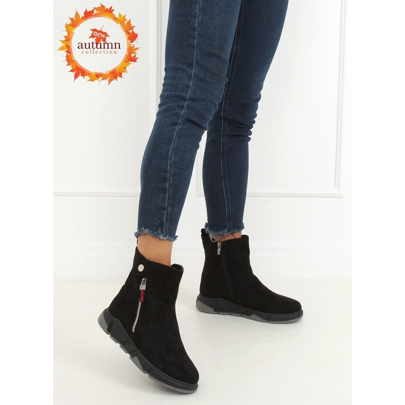 Bottes de sport noires KFS-506 Noir 1