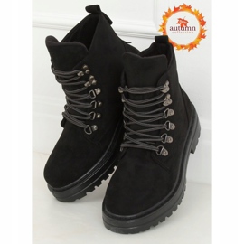Bottes noires A88-38 Noir le noir 1