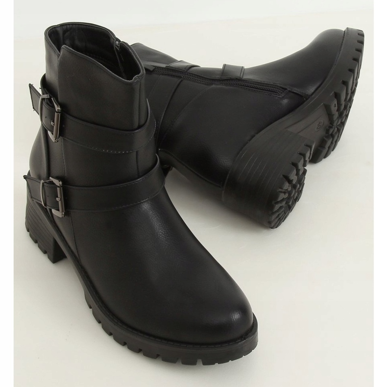 Noir Bottes noires pour femmes ZX2802 Noir 1
