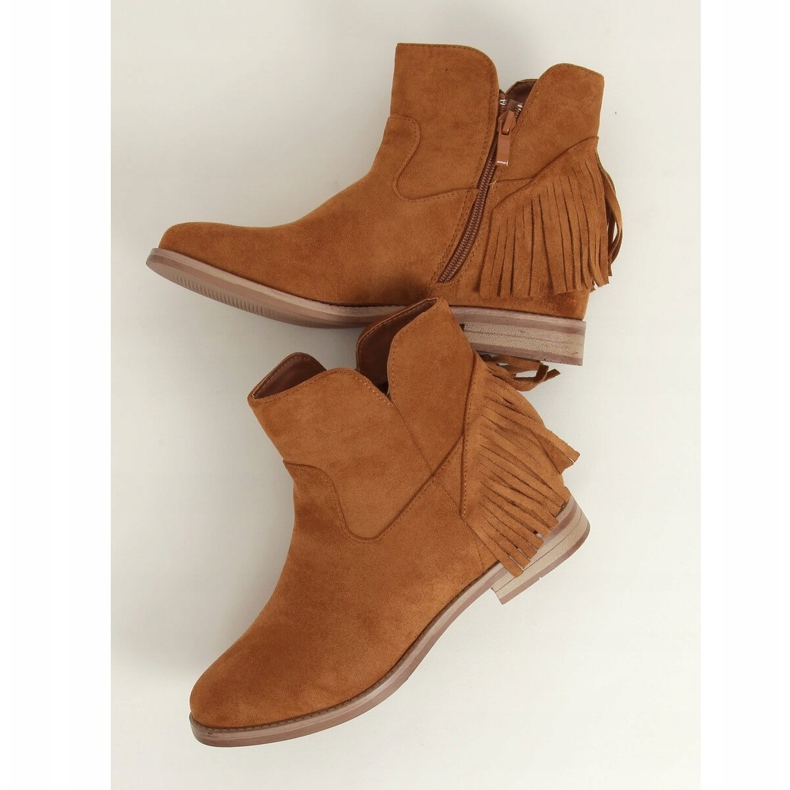 Bottes dans le style de boho camel 1515 Camel brun 1