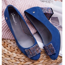 Escarpins Femme Maciejka Daim Bleu Marine 3356A-17 / 00-1 5