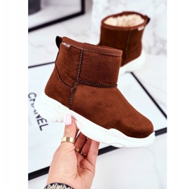 Bottes de neige pour enfants Big Star Camel GG374086 brun multicolore 1