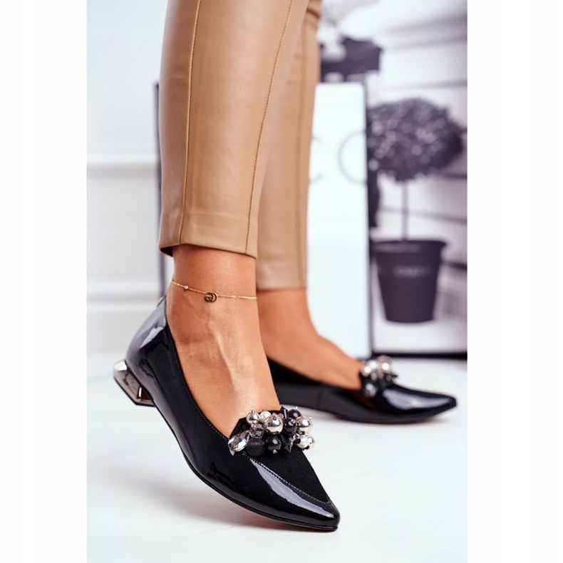 Ballerines Femme Laura Messi Cuir Noir 2157 1