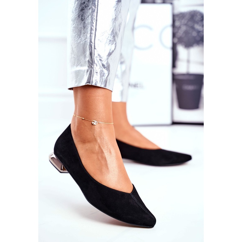 Ballerines Femme Laura Messi Cuir Noir 2149 1