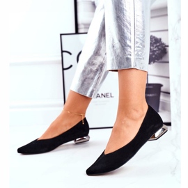 Ballerines Femme Laura Messi Cuir Noir 2149 2