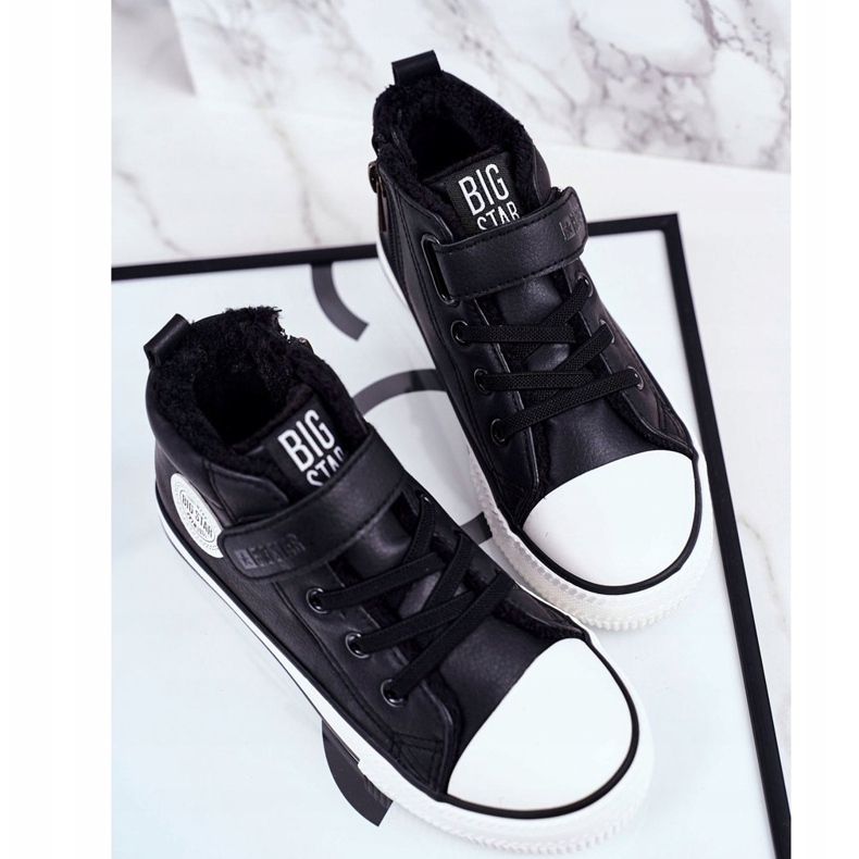 Baskets Enfant Big Star Warm Noir GG374035 1