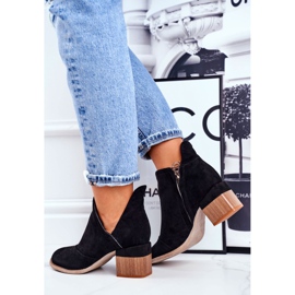MSMG Bottines à Talons Femme Noir Mini Meliori le noir 1