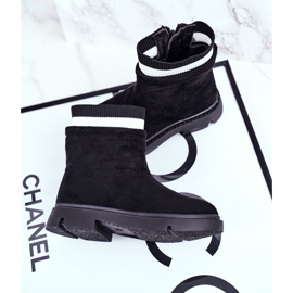 Apawwa Bottines Chaudes Enfant Noir Pinko le noir 2