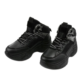 Baskets noires de Cirisesis le noir 2