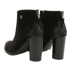 Arka Bottes de daim noir de la femme 7213 le noir 1