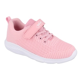 Chaussures enfant Befado 516X045 blanche rose 1