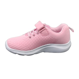 Chaussures enfant Befado 516X045 blanche rose 3