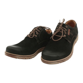 Chaussures à lacets décontractées Riko 761 pour hommes, noires 2