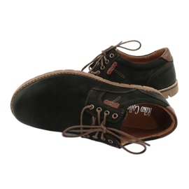 Chaussures à lacets décontractées Riko 761 pour hommes, noires 4