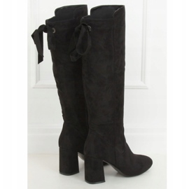 Bottines à talons noires J19-65 Noir 1