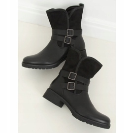 Bottes noires pour femmes noires 8912 Noir le noir 1